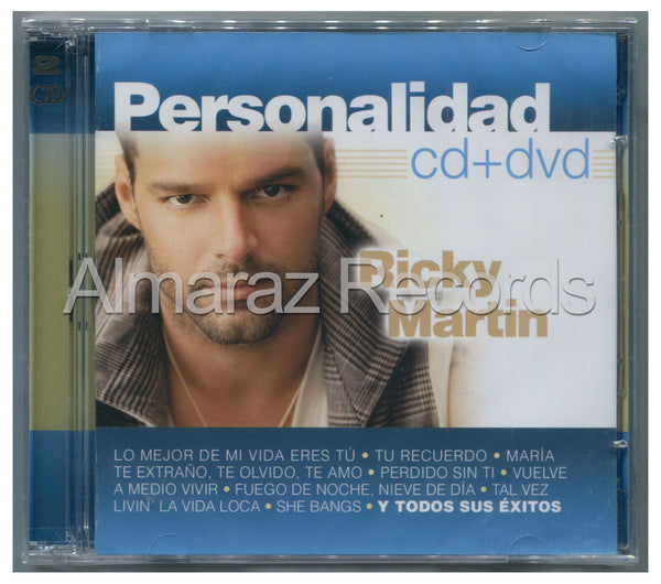 Ricky Martin Personalidad CD+DVD - Almaraz Records | Tienda de Discos y Películas
 - 1