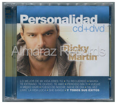 Ricky Martin Personalidad CD+DVD - Almaraz Records | Tienda de Discos y Películas
 - 1
