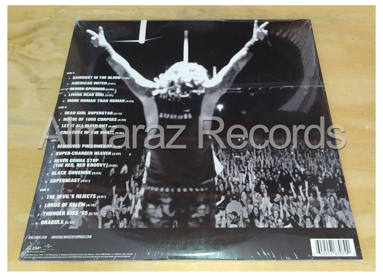 Rob Zombie Rob Zombie Live Vinyl LP
