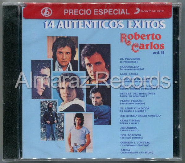 Roberto Carlos 14 Autenticos Exitos Vol. 2 CD