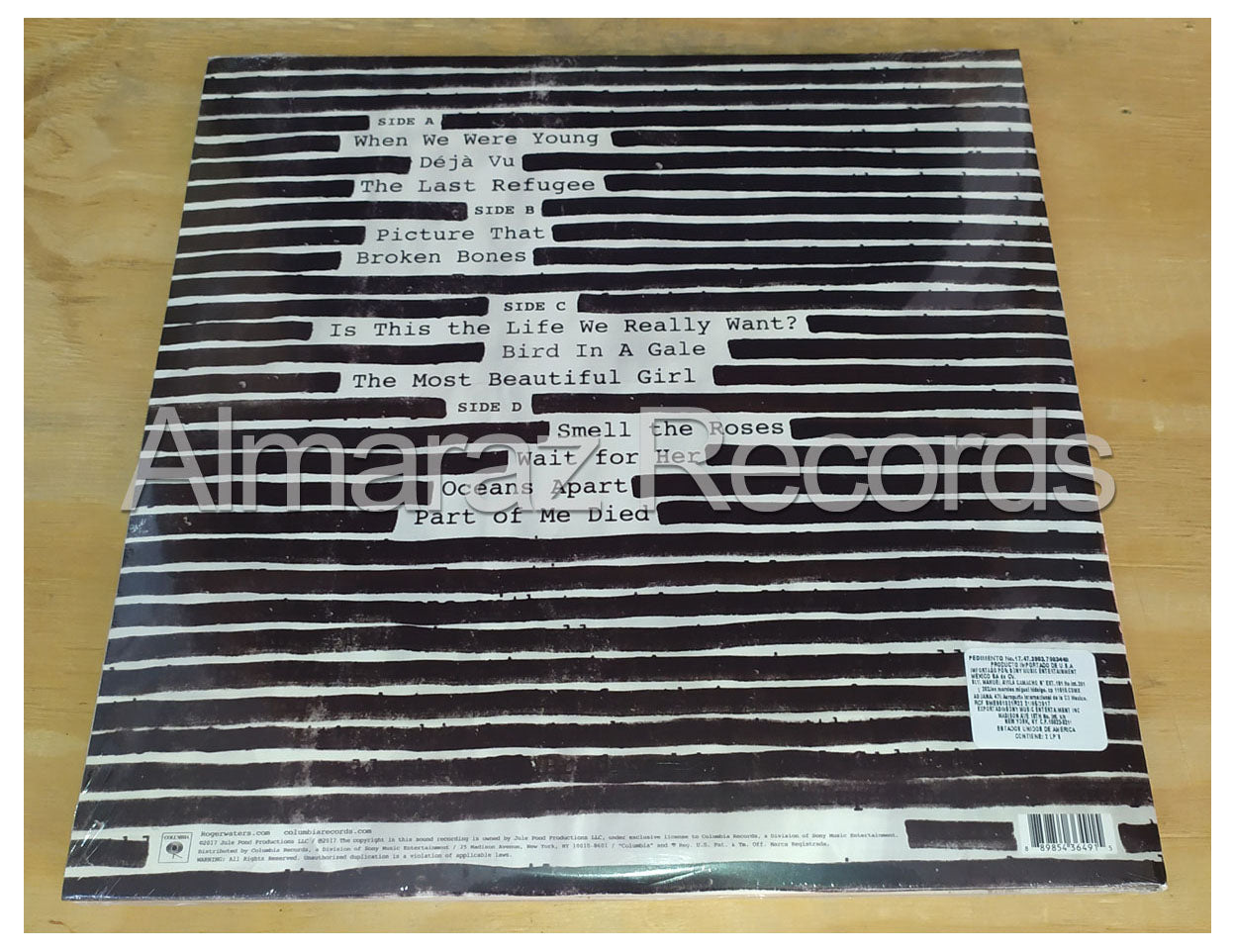 Roger Waters Is This The Life We Really Want? Vinyl LP