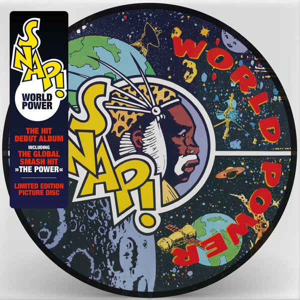 S.N.A.P. World Power Picture Disc Vinyl LP - SNAP
