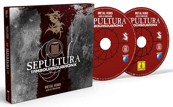 Sepultura Metal Veins Alive At Rock In Rio CD+DVD [Importado]