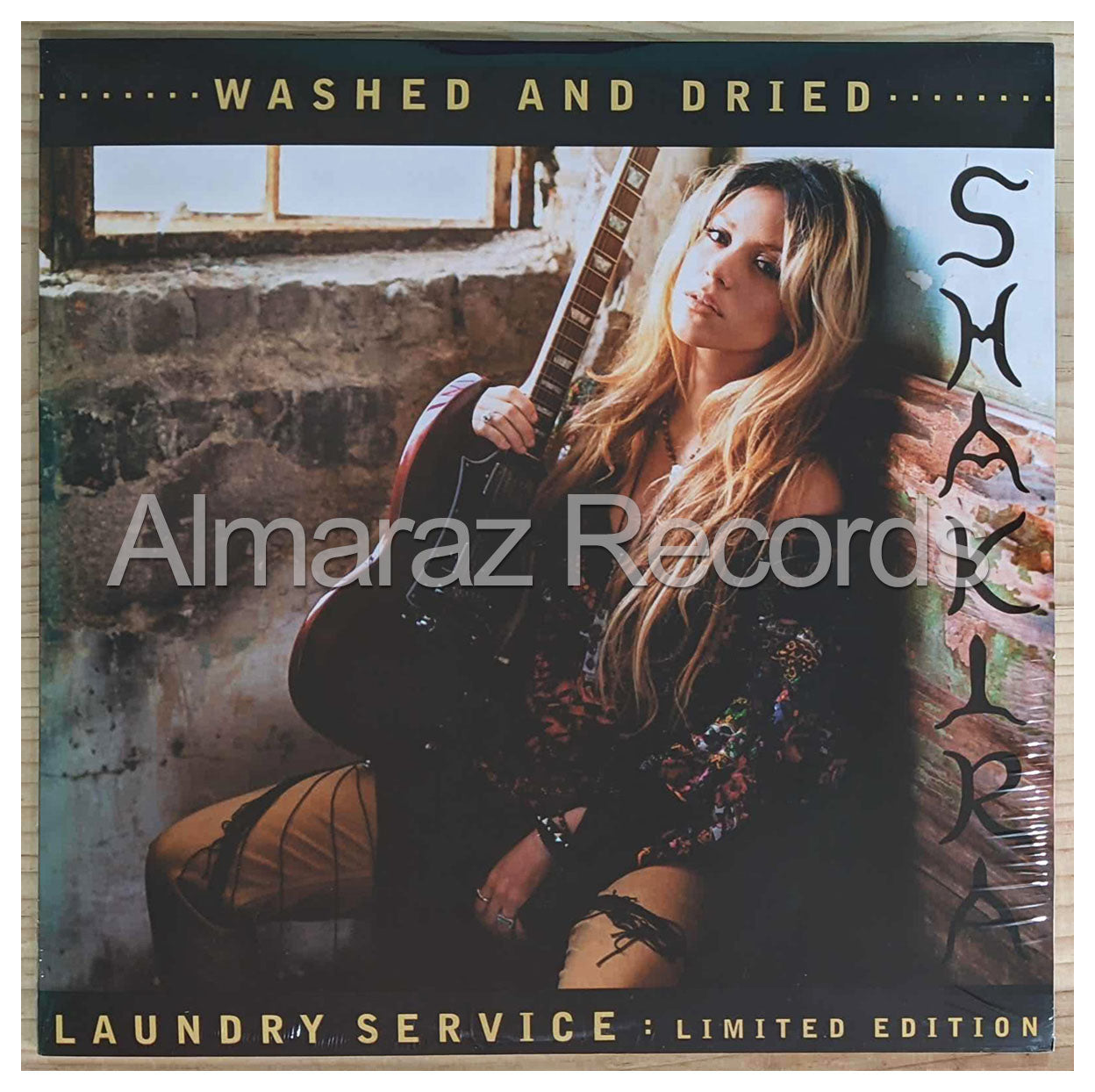 Shakira Laundry Service Washed And Dried Limited Silver/Gold Vinyl LP