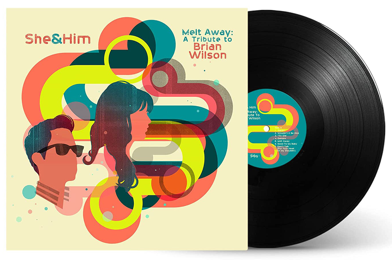 She And Him Melt Away A Tribute To Brian Wilson Vinyl LP