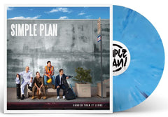 Simple Plan Harder Than It Looks Limited Blue Vinyl LP