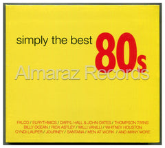 Simply The Best 80 2CD+DVD Falco ELO Dead Or Alive Michael Jackson Toto - Almaraz Records | Tienda de Discos y Películas
 - 1