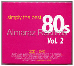 Simply The Best 80's Vol. 2 2CD+DVD