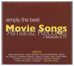Simply The Best Movie Songs + Musicals & TV 3CD