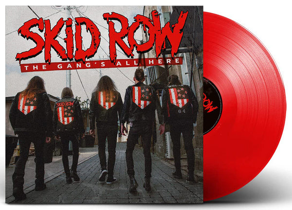 Skid Row The Gang's All Here Limited Red Vinyl LP