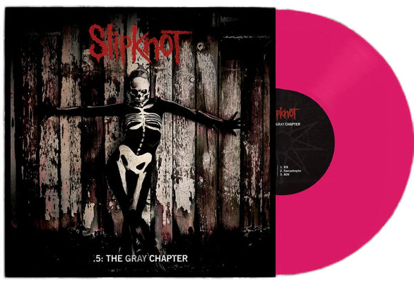 Slipknot .5 The Gray Chapter Limited Pink Vinyl LP