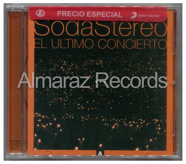 Soda Stereo El Ultimo Concierto A CD