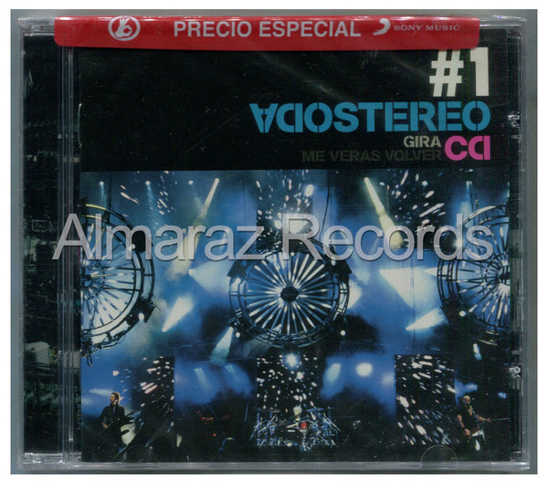 Soda Stereo Me Veras Volver Gira 2007 CD #1 CD - Almaraz Records | Tienda de Discos y Películas
 - 1