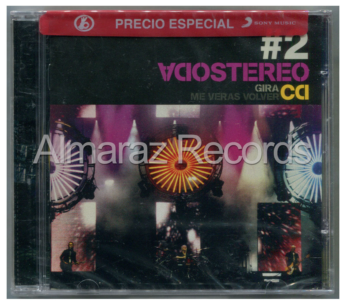 Soda Stereo Me Veras Volver Gira 2007 CD #2 CD - Almaraz Records | Tienda de Discos y Películas
 - 1