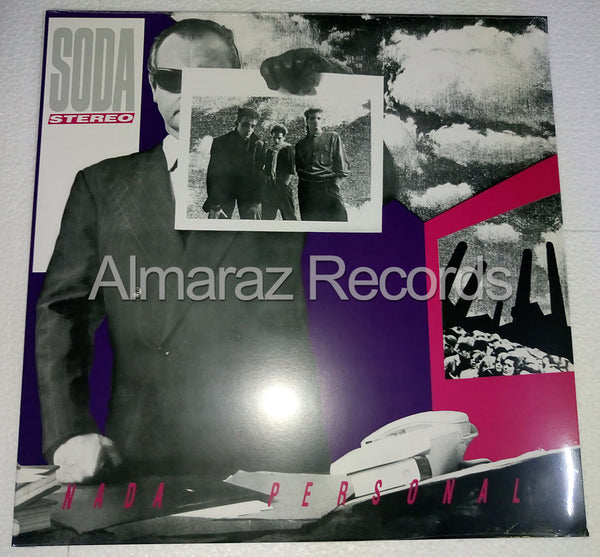 Soda Stereo Nada Personal Vinyl LP