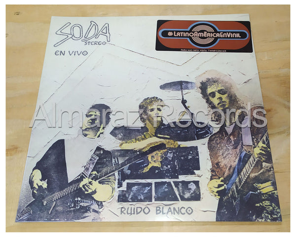 Soda Stereo Ruido Blanco En Vivo Vinyl LP