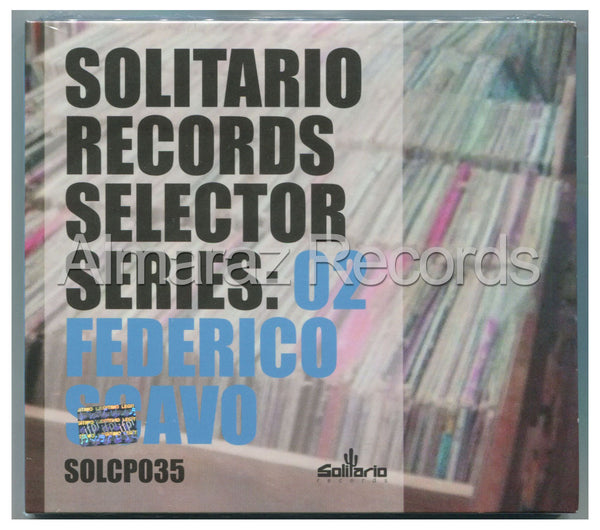 Solitario Records Selector Series 02 Federico Scavo CD - Almaraz Records | Tienda de Discos y Películas
 - 1