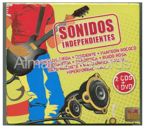 Sonidos Independientes 2CD+DVD - Almaraz Records | Tienda de Discos y Películas
 - 1