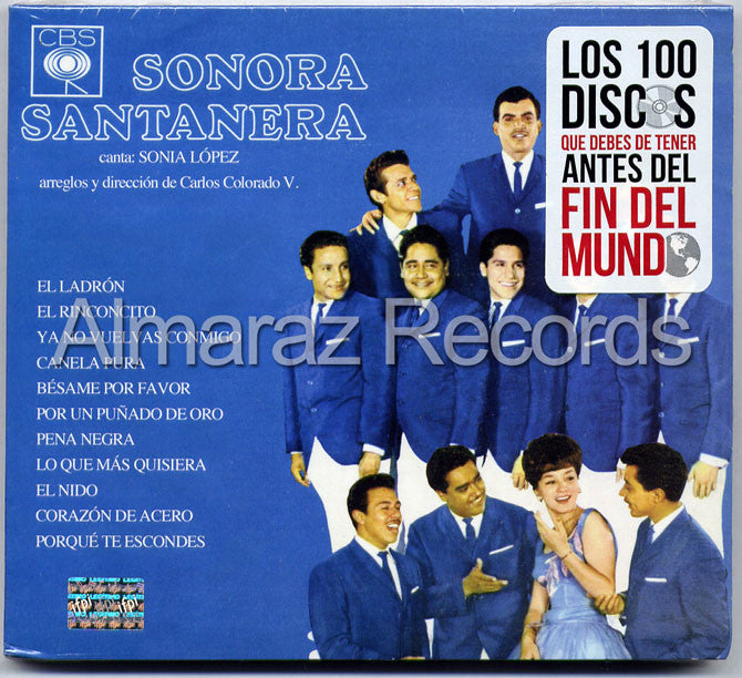 La Sonora Santanera Canta Sonia Lopez CD (2012 Digipak) - Almaraz Records | Tienda de Discos y Películas
 - 1