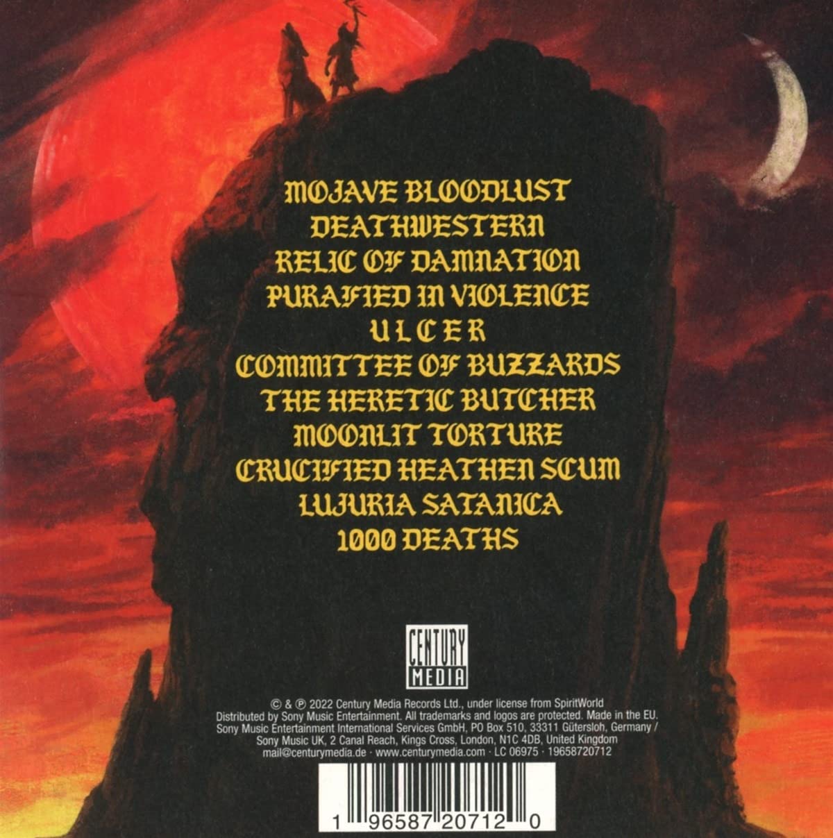 Spiritworld Deathwestern CD [Importado]
