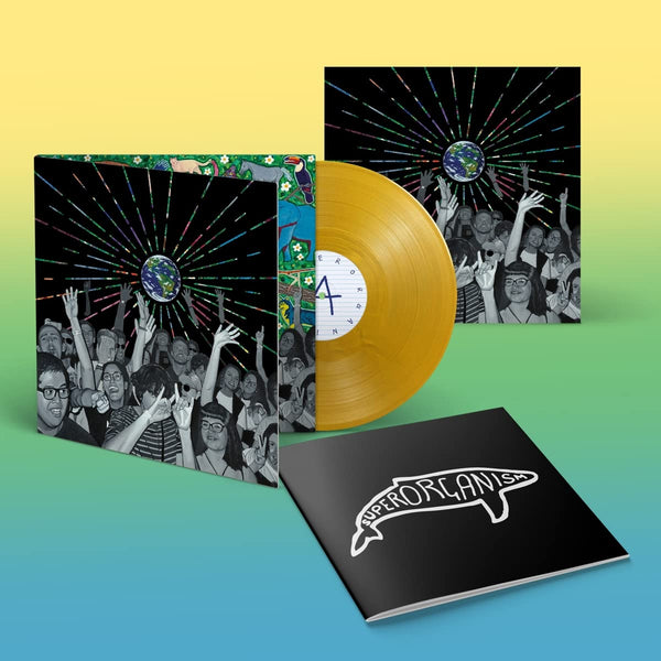 Superorganism World Wide Pop Limited Gold Vinyl LP