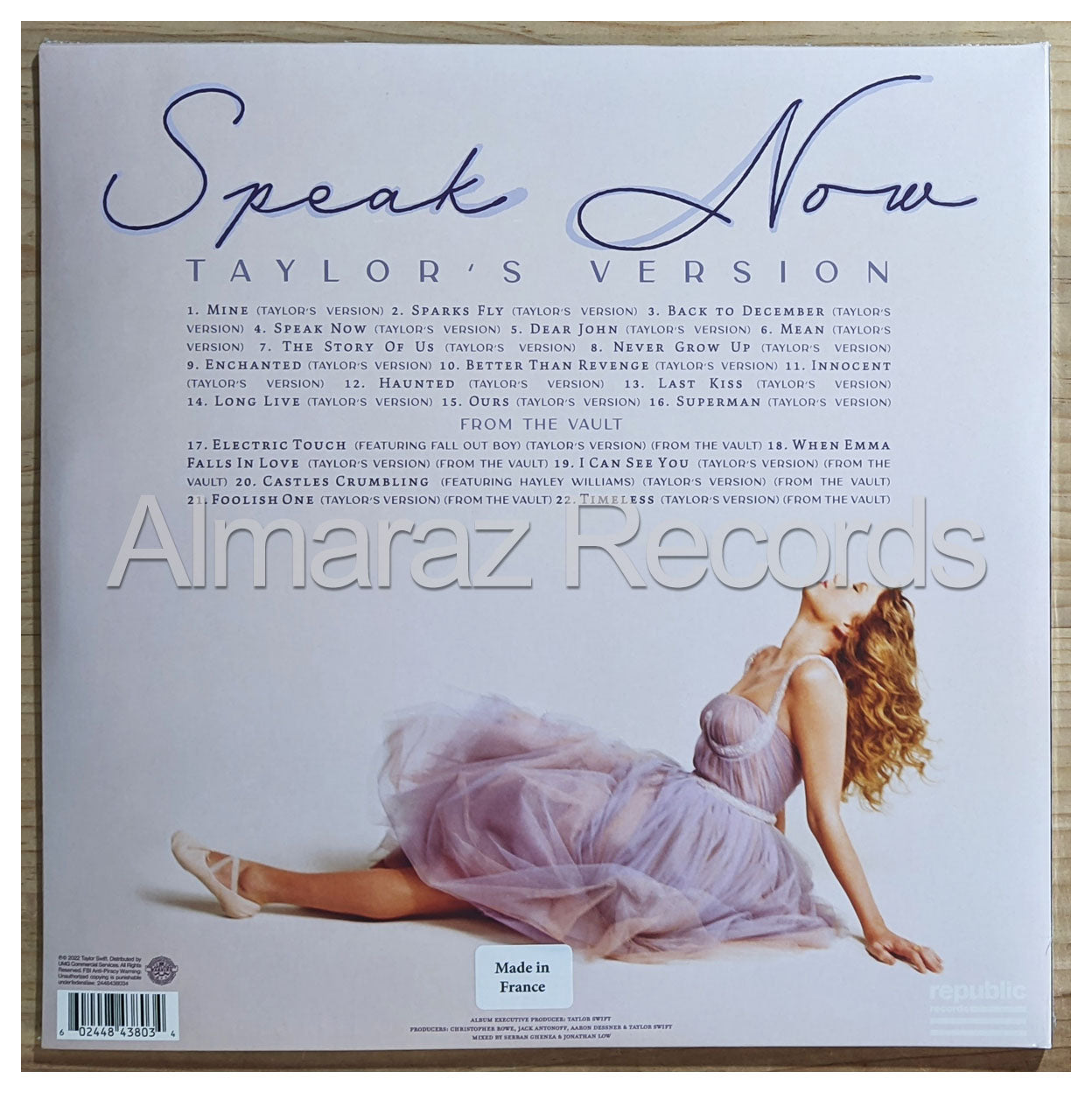 Taylor Swift Speak Now Taylor's Version Orchid Marbled Vinyl LP