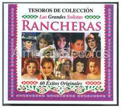 Tesoros De Coleccion Las Grandes Solistas Rancheras 3CD