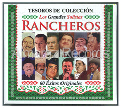 Tesoros De Coleccion Los Grandes Solistas Rancheros 3CD