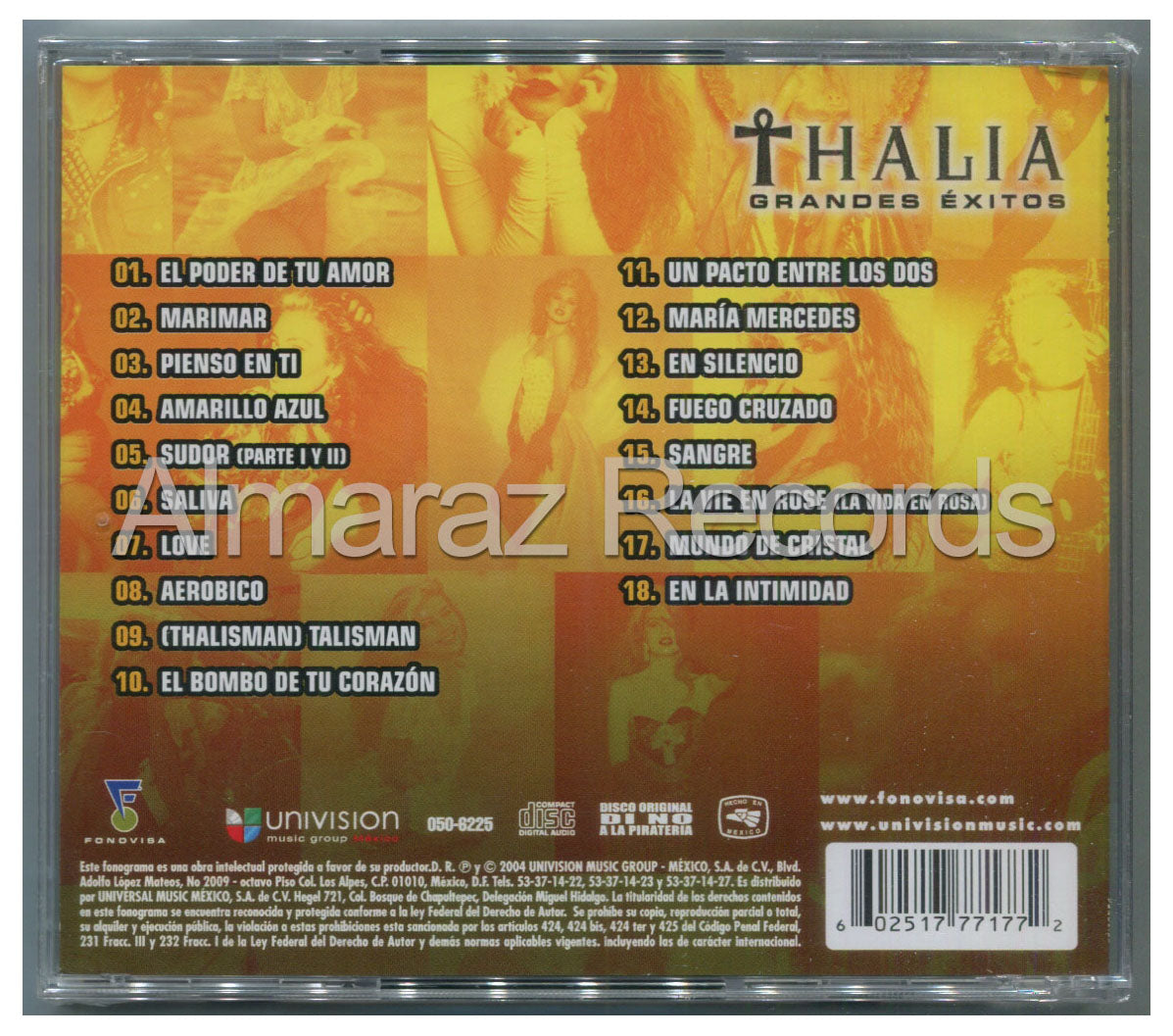 Thalia Grandes Exitos CD
