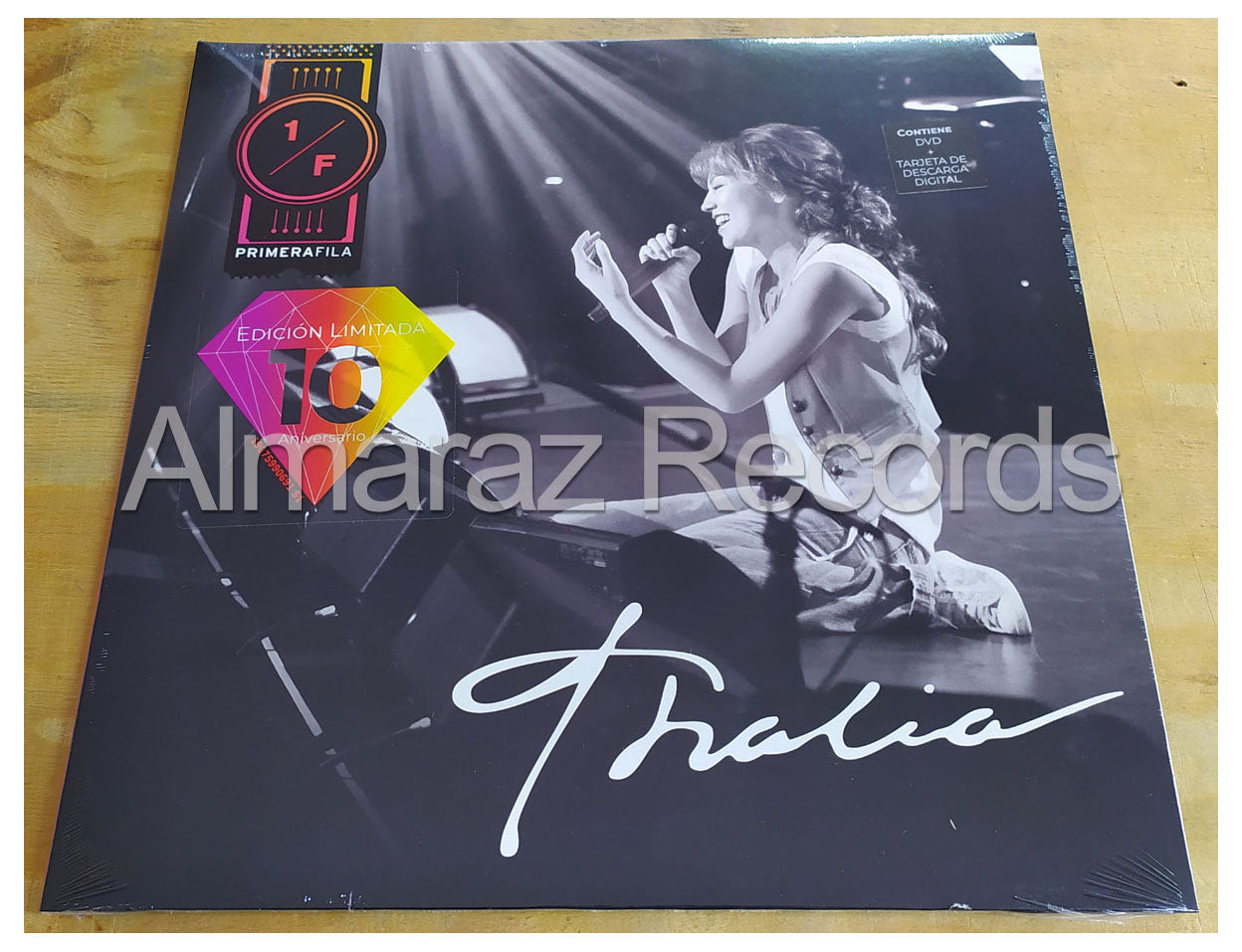 Thalia Primera Fila 10 Años Vinyl LP + DVD