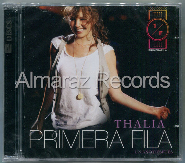 Thalia Primera Fila Un Año Despues CD+DVD - Almaraz Records | Tienda de Discos y Películas
 - 1