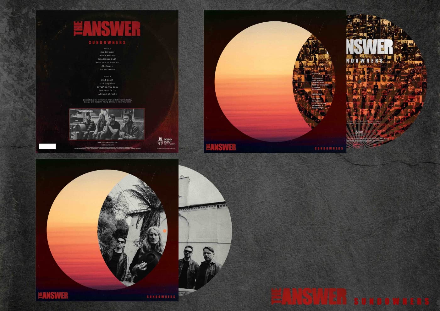 The Answer Sundowners Limited Picture Disc Vinyl LP