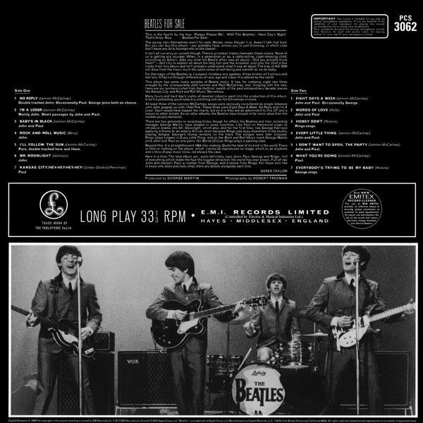 The Beatles For Sale Vinyl LP