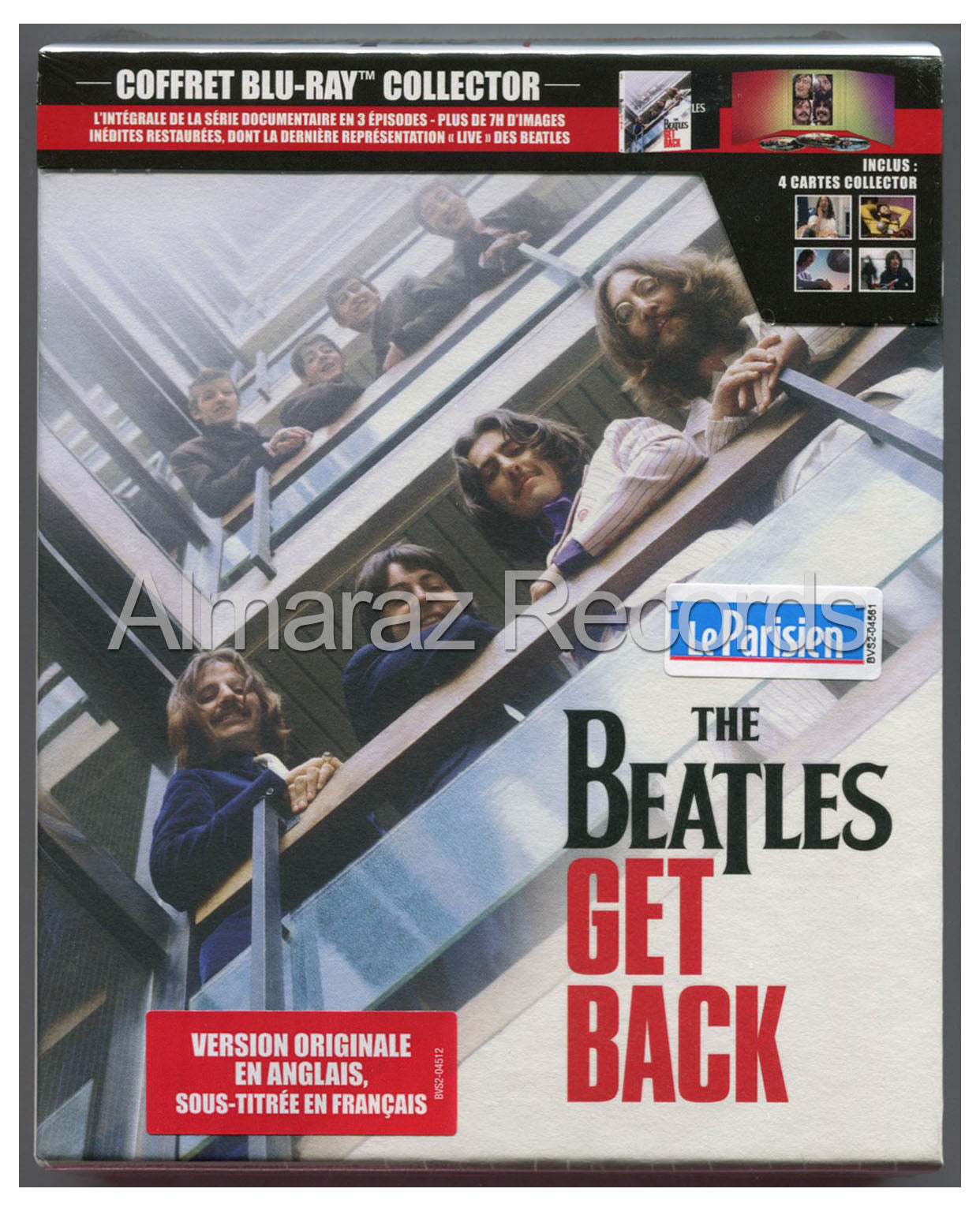 The Beatles Get Back Collector's Blu-Ray [Importado]