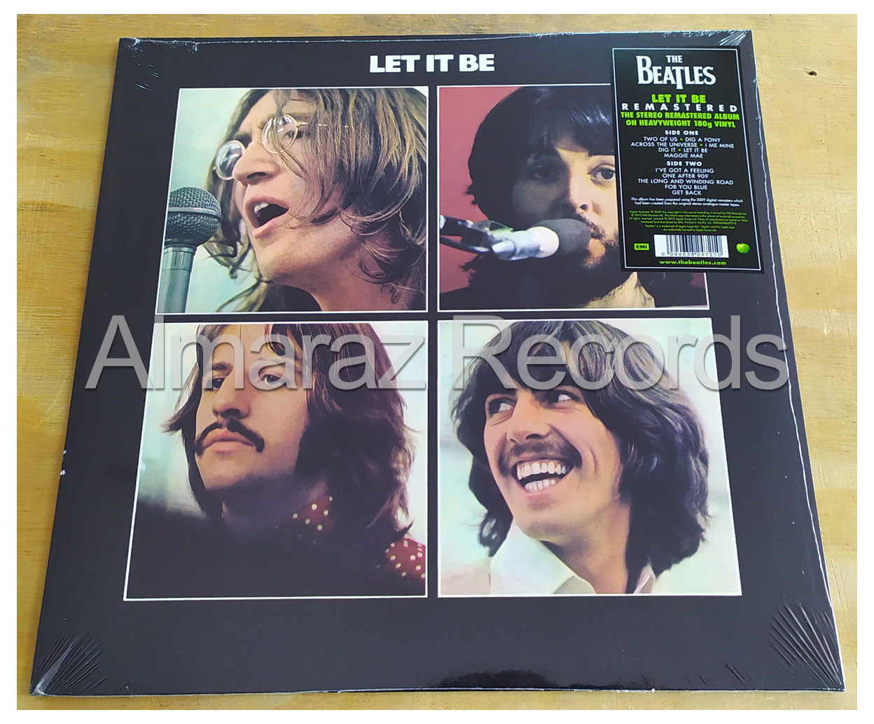 The Beatles Let It Be Vinyl LP
