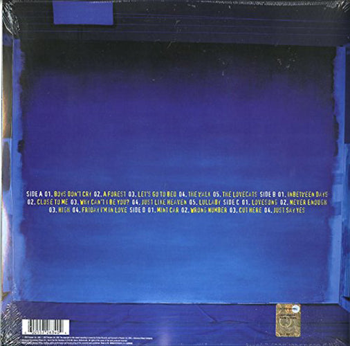 The Cure Acoustic Hits Vinyl LP