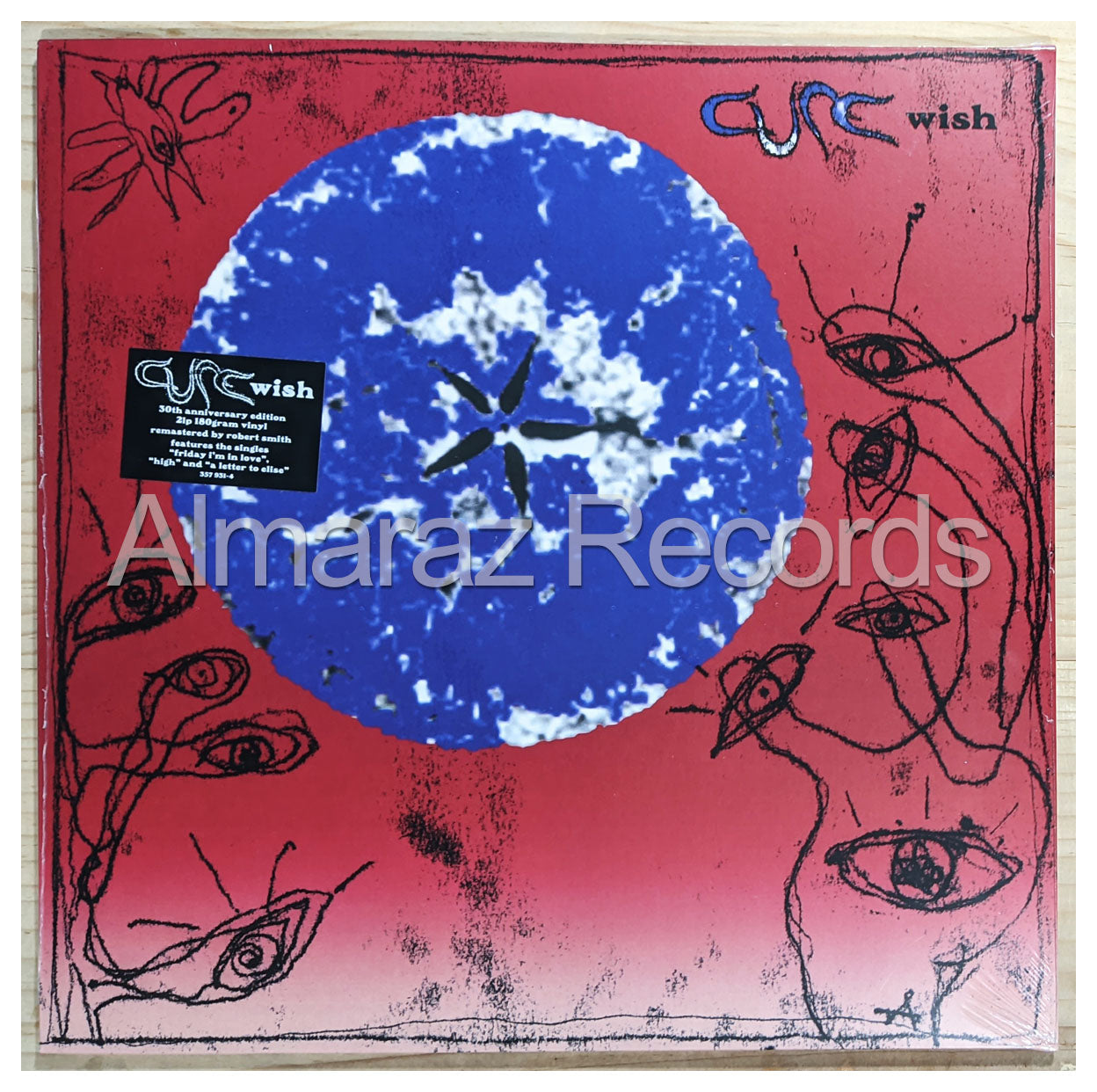 THE CURE anuncian edición 30º aniversario de 'Wish' en LP vinilo 