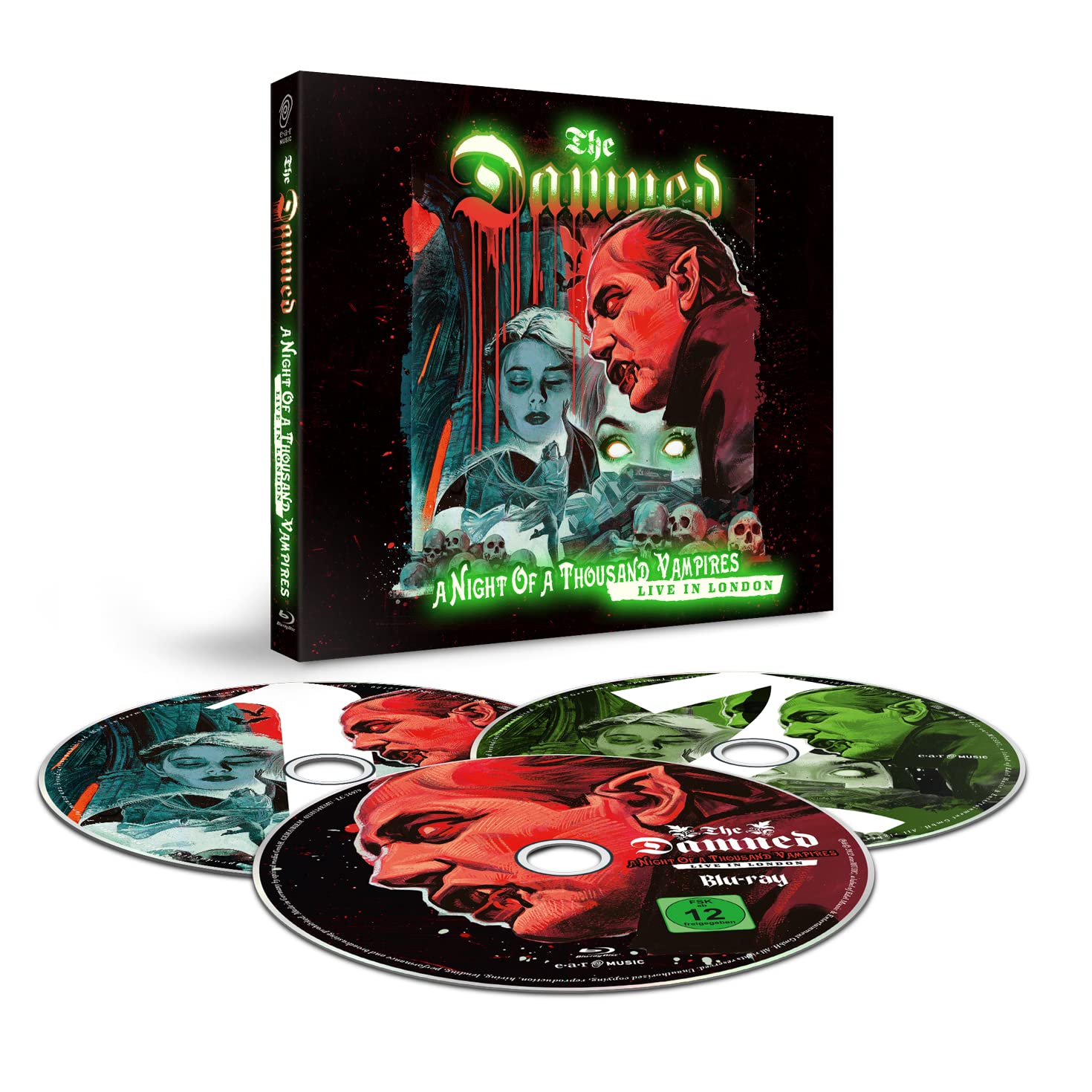 The Damned A Night of A Thousand Vampires 2CD+Blu-Ray [Importado]