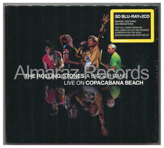 The Rolling Stones A Bigger Bang Live On Copacabana Beach 2CD+Blu-Ray [Importado]