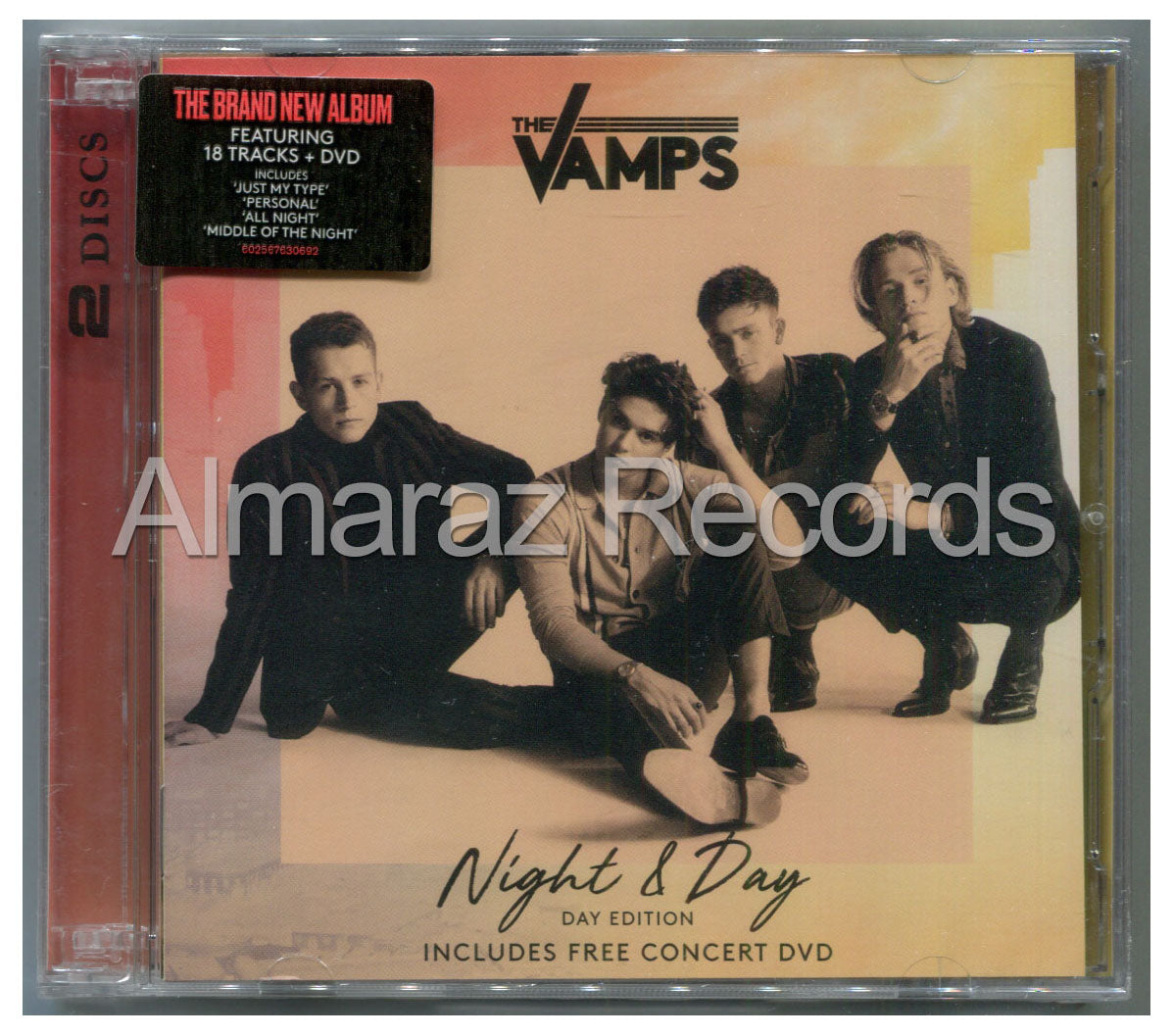 The Vamps Night & Day Day Edition CD+DVD