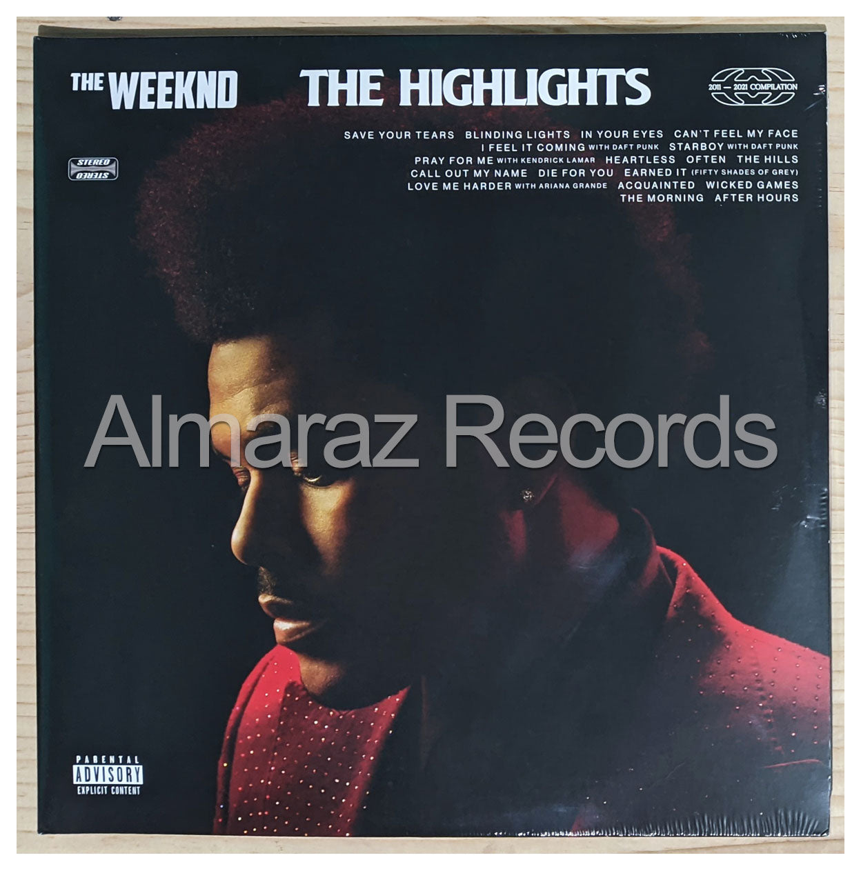 The Weeknd The Highlights Black Vinyl LP