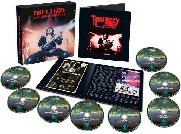 Thin Lizzy Life Live 8CD Boxset [Importado]