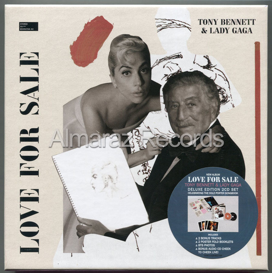Tony Bennett & Lady Gaga Love For Sale Deluxe Edition 2CD [Importado]