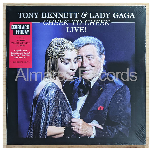Tony Bennett Lady Gaga Cheek To Live Black Friday Vinyl Lp [RSD]