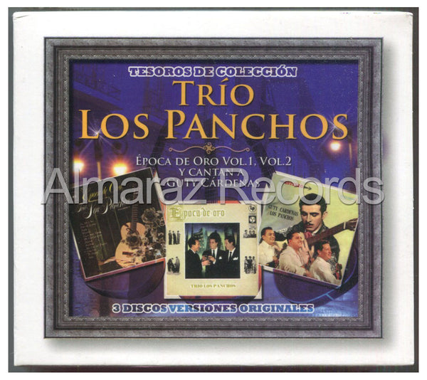 Los Panchos Tesoros De Coleccion 3CD - Epoca De Oro 1 2 Guty Cardenas