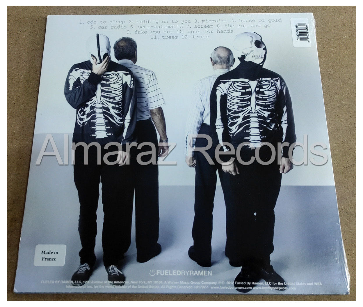 Twenty One Pilots Vessel Limited Silver Vinyl LP