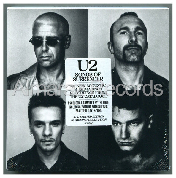 U2 Songs Of Surrender Deluxe Collector's 4CD [40 Tracks][Importado]