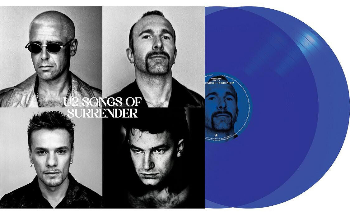 U2 Songs Of Surrender Limited Translucent Blue Vinyl LP