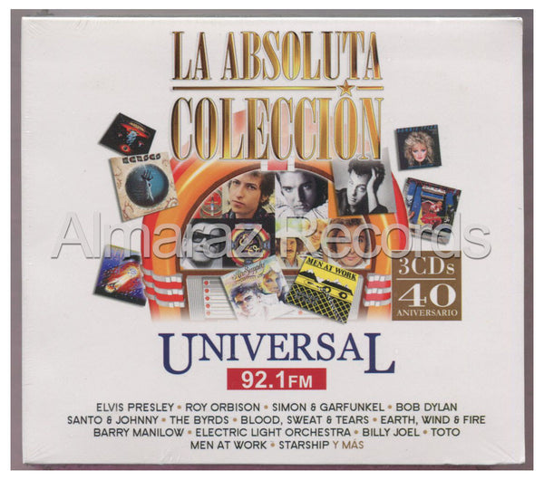 La Absoluta Coleccion Universal 92.1 FM 3CD
