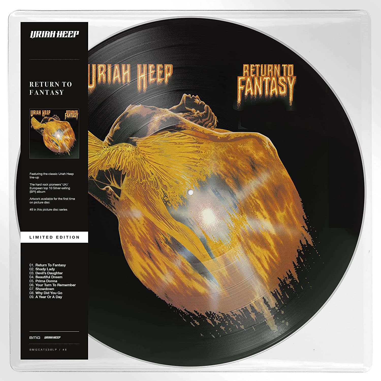 Uriah Heep Return To Fantasy Picture Disc Vinyl LP
